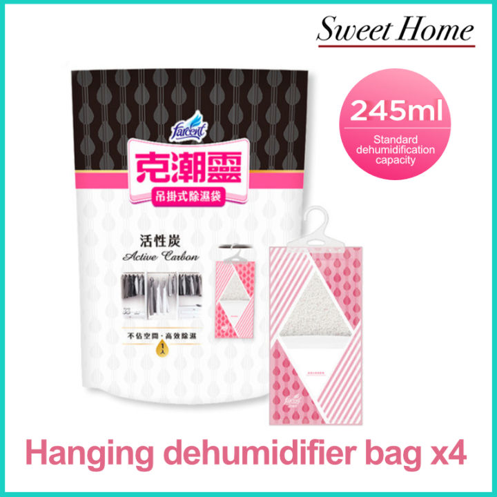 Farcent Dehumidifier bags Hanging Wardrobe Hanging Moisture Bag Closet