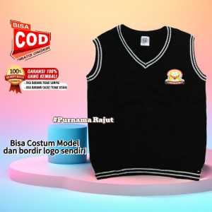 ROMPI RAJUT LIST KOREA STYLE OUTER TERBARU VEST PREMIUM