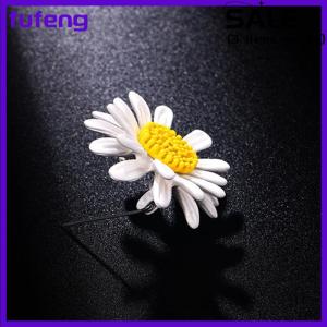 fufeng Cute Sunflower Brooch Pins for Hijab Hats Dress or Bags Jewelry Accessories