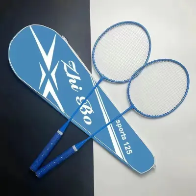 MARS SPORT SHOP Pair Of Two Sports Badminton Rackets With Racket Bag