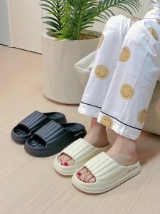 WomenS Slippers 2026 New Model Indoor Home EVA CoupleS Bathroom Non-Slip Summer Slippers For Men To Wear Outside