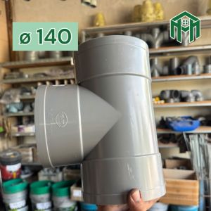 Tê ống nước nhựa PVC phi 140 168 200 220 hiệu Siêu Thành (ST)