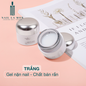Gel vẽ nổi thủy tinh Annies chính hãng 20g - Gel nặn nail định hình đa năng màu trắng trong suốt trang trí móng