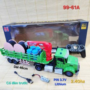 Đồ Chơi Trẻ Em Cao Cấp - Hộp Xe Điều Khiển Xe Container Điều Khiển Dành Cho Bé 99-61A