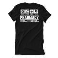 Kaos Distro Premium PHARMACY - Baju Tulisan Kata Kata Profesi Farmasi Unisex Dewasa. 