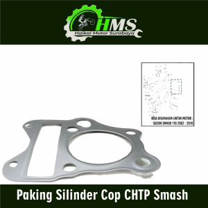 Paking Silinder Cop CHTP Smash - Gasket Packing Peking Cylinder Silinder Block Head Kop Atas Suzuki
