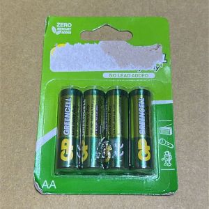 GP Greencell Extra Heavy Duty 4 AA (Card of 4)