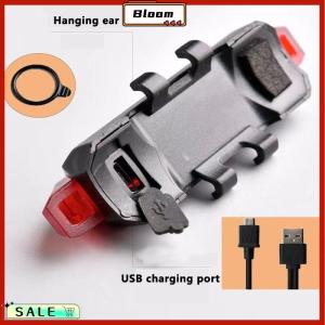 Follow Get New[Bloom Z] Bicycle Light LED Waterproof Rear Tail Light USB Rechargeable Bike Light Mount Cycling Safety Warning Light Bicycle Accessories