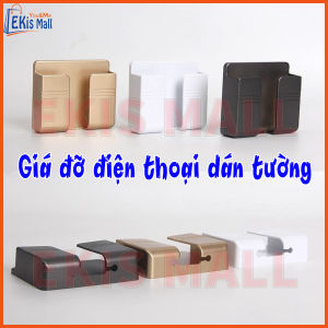 Giá đỡ điện thoại dán tường Kệ treo điện thoại remote tiện dụng