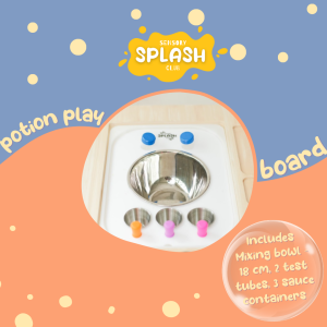 Sensory Splash Club: Fun Mixing Play Potion Board - Educational Sensory Activity Toys for Kids