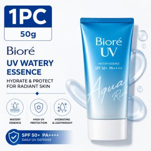 Biore UV Sunscreen 50/70mlAqua Rich Hydrating Essence Gel SPF50+ PA++++ Waterproof & Moisturizing