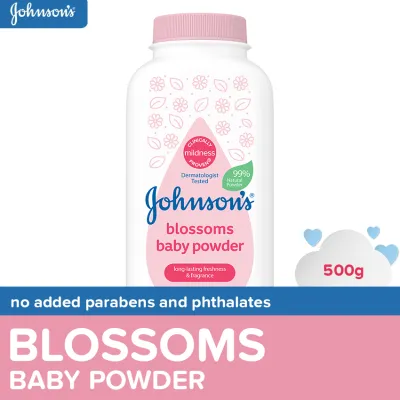 Johnsons Blossoms Baby Powder 500g - Baby Essentials Baby Care