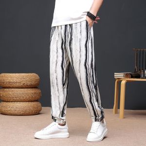 Fashionable polyester mens casual pants/jogger pants