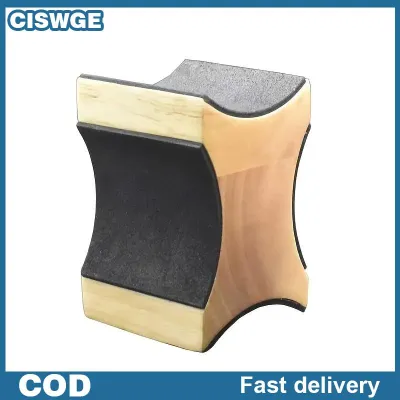 CISWGE หมอนรองคอกีตาร์มืออาชีพ1ชิ้นความสูง2ระดับสำหรับช่าง ไวโอลิน อูคูเลเล่ซ่อมแซม เครื่องมือช่างทำจากไม้