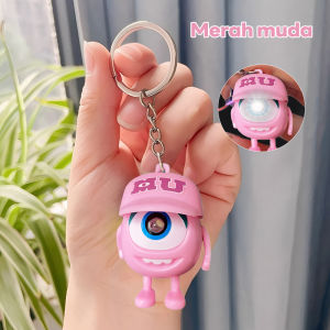 LAKOE Led I LOVE YOU Mike Gantungan Kunci Lucu Monster University Keychain