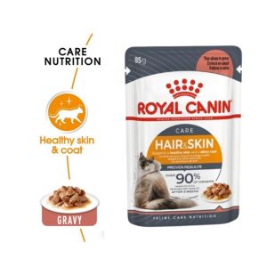 Royal Canin Wet Food Pouch 85g - Hair&Skin Instinctive Kitten Sterilised Makanan Kucing Mochapet