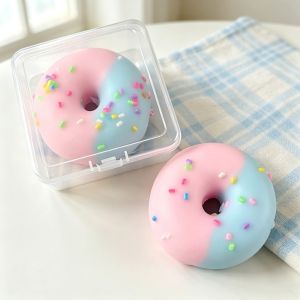 LARSC Wax Cracking Squeeze Crunch Squishy Toy Cookie Butter Soap Crispy Feel Satisfying Sound Non-bounce Creative Kids Adults Children Gifts Student Prize Boys Girls Handmade