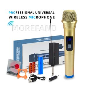 308V Wireless microphone bluetooth UHF wireless na mikropono Plug and Play 6.5MM 50M na distansya ng pagtanggap 700mhz