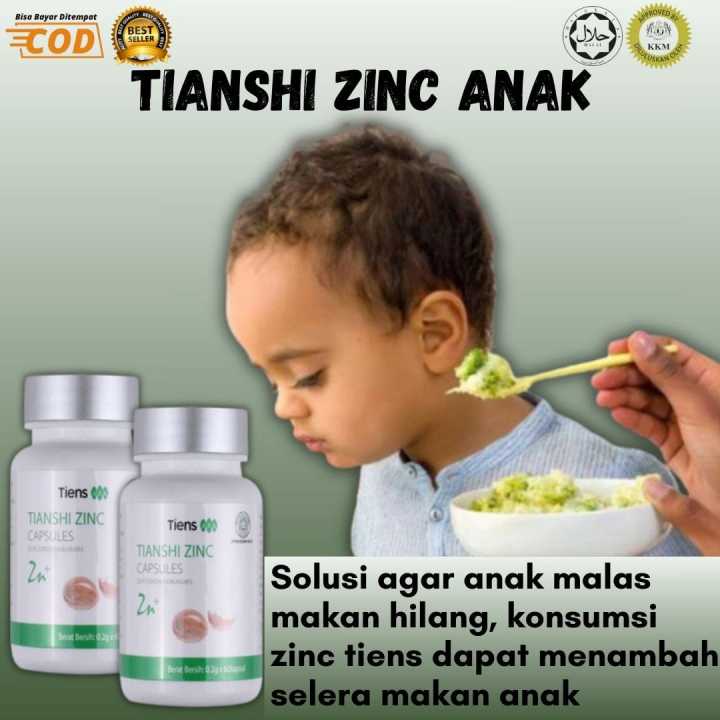 Suplement For Minda Anak- Ubat Tambah Selera Makan- Zinc Anak- Zinc For 