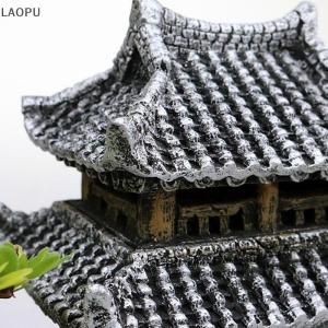 🎉【Low price】🎉LAOPU Simulation Decoration Fish Tank Ornament Ornament Resin Aquarium Ornament Fish Tank Landscape House Model Aquarium Ornament