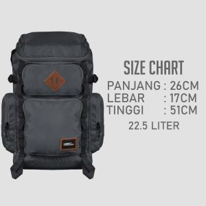 Langky Tas Sekolah Ransel Distro Pria Wanita Original Backpack IYCE E WAVE