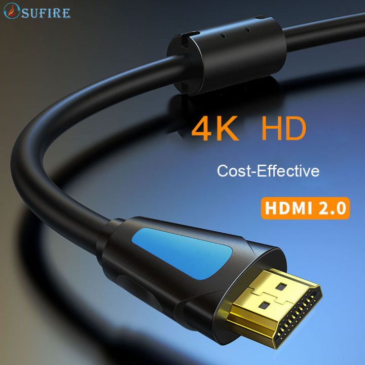 HDMI Cable HD Cable Support ARC 3D HDR 4K 60Hz
