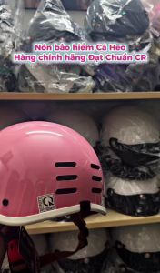 DANSHOP Mũ Bảo Hiểm Thời Trang - An Toàn - Giá Rẻ - Chất Lượng Nón Bảo Hiểm Kiểu Dáng Cá Heo Chính Hãng - Mũ Bảo Hiểm Nửa Đầu 1/2 - Nhiều Màu Sắc - Hợp Với Cả Nam Và Nữ