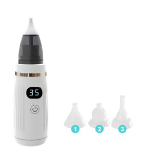 Rechargeable Baby Ear & Nasal Aspirator Nose Cleaner Electric Baby Nasal Suction Baby Nasal Cleaner Penyedut Sedut Hingus baby bayi吸鼻器