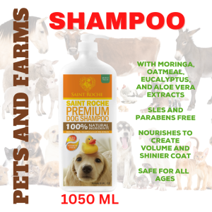 SAINT ROCHE PREMIUM ORGANIC DOG SHAMPOO MOTHER NATURE 1050 ML
