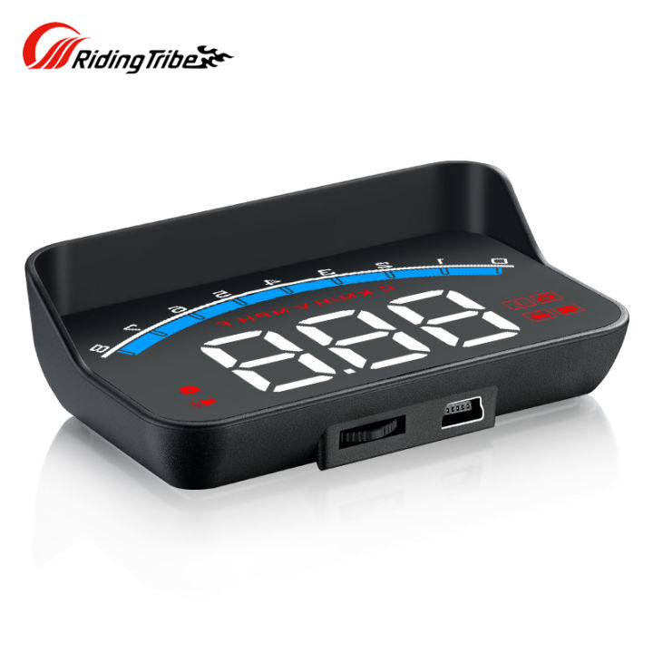 OBD II Car HUD Head Up Display Digital Windshield Projector Speed Meter ...