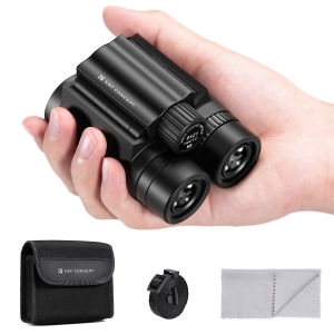K&F CONCEPT 12x32 Professional HD Binoculars for Kids and Adults Waterproof & Lightweight for Bird Watching Hunting Travel with BAK4 Prism+FMC Lens+IP65 Waterproof & Neck Strap
