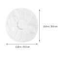 100 PIECES Disposable Plastic Film Bowl Cover Elastic Food Dust Plastic Wrap Cover Food Wrap Food Cover. 