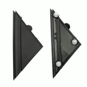 mv1 High Quality Triangle Trim Plate Accessory Replacement For FIAT For Fiat 500 2012-2019 Mirror Flag Cover 1SJ85KX7AA 9L5H3