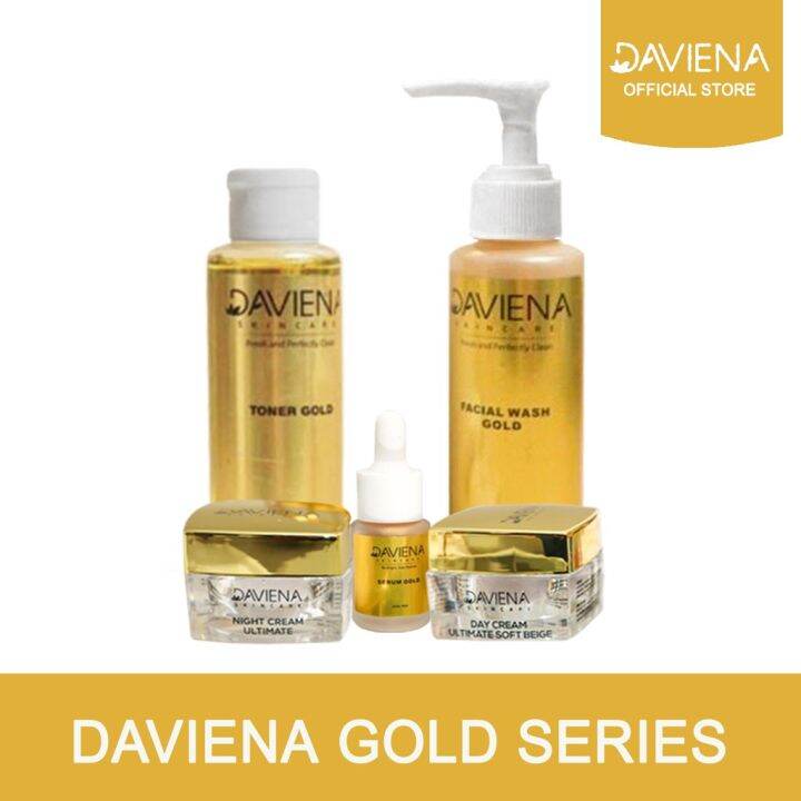 Paketan Skincare Gold Daviena