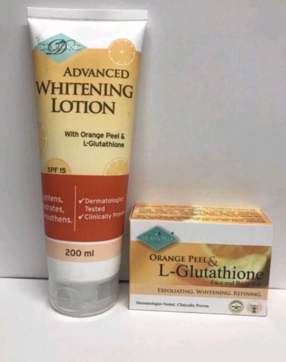 DIAMOND (Advance Whitening Lotion / Orange Peel & L-Glutathione Face & Body Bar) SOLD INDIVIDUALLY Moisturizing Body Bar Regular Size Lotion Single Item Soap - Lazada | Lazada PH DIAMOND (Advance Whitening Lotion / Orange Peel & L-Glutathione Face & Body Bar) SOLD INDIVIDUALLY Moisturizing Body Bar Regular Size Lotion Single Item Soap - Lazada | Lazada PH