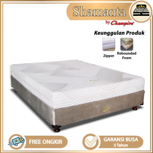 Kasur Bludru Full Rebounded Foam - Champion Springbed Shamanta [JABODETABEK]