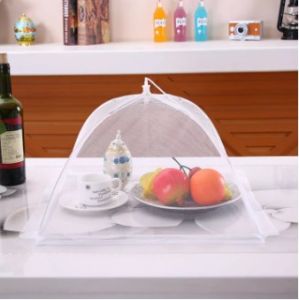 ใหม่ มุ้งตาข่ายครอบอาหาร ป้องกันยุง กันฝุ่น พับได้ ซักล้างได้ สําหรับปิกนิก ขนาด 95*60*40cm. สินค้าจัดส่งจากไทย