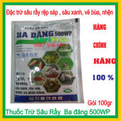 Thuốc trừ sâu rầy bọ trĩ Ba đăng 500WP gói 100grThuốc có cơ chế nội hấp lưu dẫnVật Tư Nông Nghiệp AgriHG Bột Diệt Côn Trùng Nông Nghiệp Breo Trừ Sâu Hiệu Quả Cho Cây Trồng - Lazada
