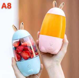 Original CIJI Blender Juicer Cup Portable Mini Bentuk Telinga Kelinci