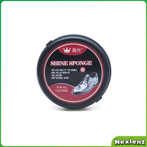 Nexlent 39g Double-sided Sponge Leather Shoe Polish Brush Tool Colorless Shoes Wax for All Color Shoes