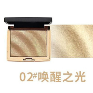 Highlighter 3 Warna Anti Air Powder Palette Natural Glow Intense Sparkle Finish Bridal Party Makeup Travel-Friendly Palette