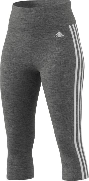 adidas - Designed To Move High-Rise 3-Stripes 3/4 Sport Tights Women black