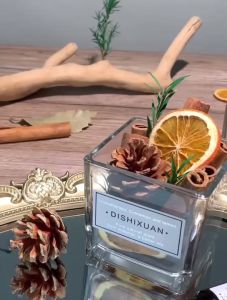 Reed Diffuser with Decoration