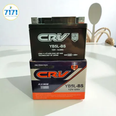 BÌNH ẮC QUY KHÔ CRV XE MÁY Wave S/RS/ AB 110 (Bình Lùn)
