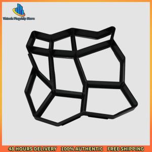 Vktech Garden Pavement Mold DIY Paving Cement Brick Stone Road Concrete Path Maker