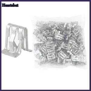 [Heartsbat] Ô tô điều khiển trung tâm bảng điều khiển clip cố định dây nhanh khóa cơ sở clip thép nhỏ tấm sắt Clip