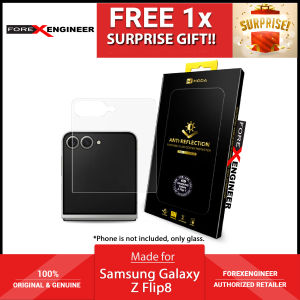 ORI [ Samsung Galaxy Z Flip 8 ] Hoda Anti-Reflection Tempered Glass Screen Protector (Front Screen) Case Friendly