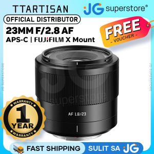 TTArtisan 23mm f/1.8 AF APS-C Format FUJIFILM X Mount High Index Compact Prime Lens with Silent STM Autofocus 11.8" Focusing Distance and USB-C Port Firmware Upgrade for Landscape Portrait Street Photography | JG Superstore