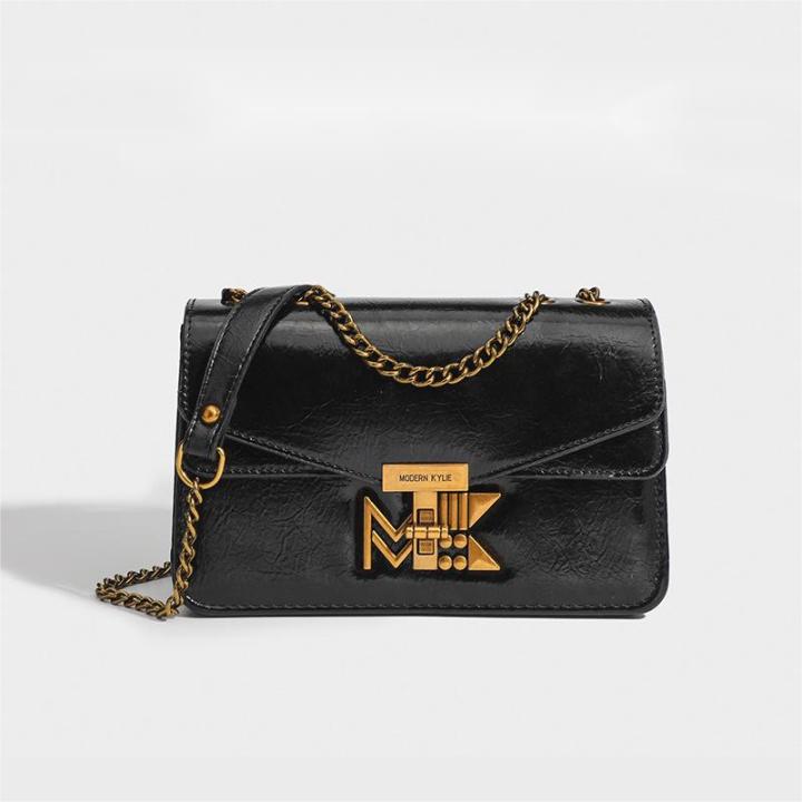 Light Luxury Black Small Square Bag Lazada PH