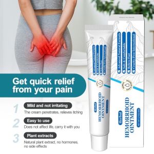 Hemorrhoids Treatment Almoranas Miracle Ointment Cream Pain Relief